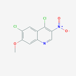 4,6-Dichloro-7-methoxy-3-nitroquinoline