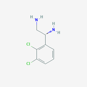 (1R)-1-(2,3-Dichlorophenyl)ethane-1,2-diamine