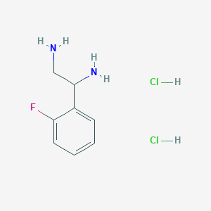 1-(2-Fluorophenyl)ethane-1,2-diamine 2hcl