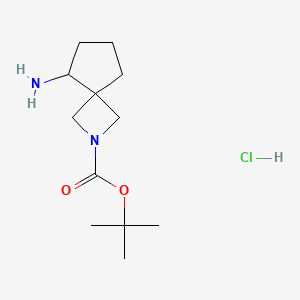 Tert-butyl 5-amino-2-azaspiro[3.4]octane-2-carboxylate hcl