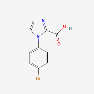 1-(4-Bromophenyl)-1H-imidazole-2-carboxylic acid