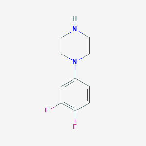 B1304888 1-(3,4-Difluorophenyl)piperazine CAS No. 255893-57-3