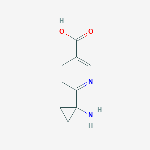 6-(1-Aminocyclopropyl)nicotinic acid