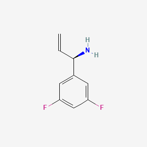 (1R)-1-(3,5-Difluorophenyl)prop-2-enylamine