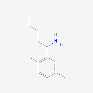 1-(2,5-Dimethylphenyl)pentan-1-amine