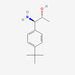 (1R,2R)-1-Amino-1-[4-(tert-butyl)phenyl]propan-2-OL