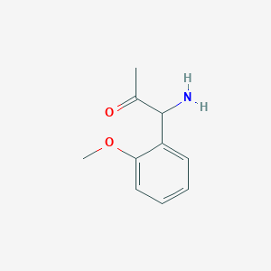 1-Amino-1-(2-methoxyphenyl)acetone