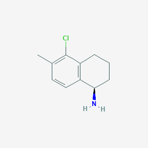 (R)-5-Chloro-6-methyl-1,2,3,4-tetrahydronaphthalen-1-amine