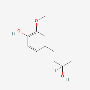 molecular formula C11H16O3 B1304930 4-(3-Hydroxybutyl)-2-methoxyphenol CAS No. 39728-80-8