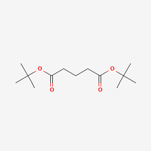 molecular formula C13H24O4 B1304933 二叔丁基戊二酸酯 CAS No. 43052-39-7