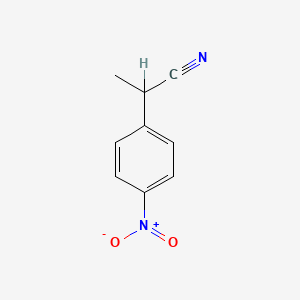 molecular formula C9H8N2O2 B1304935 2-(4-Nitrophenyl)propanenitrile CAS No. 50712-63-5