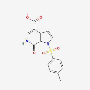 Methyl 7-oxo-1-tosyl-6,7-dihydro-1H-pyrrolo[2,3-C]pyridine-4-carboxylate