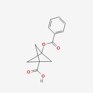 3-(Benzoyloxy)bicyclo[1.1.1]pentane-1-carboxylic acid