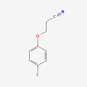 B1304954 3-(4-Fluorophenoxy)propanenitrile CAS No. 85169-02-4