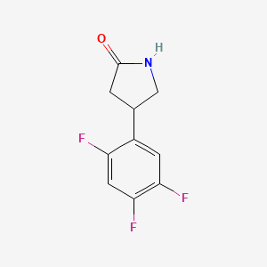 4-(2,4,5-Trifluorophenyl)pyrrolidin-2-one