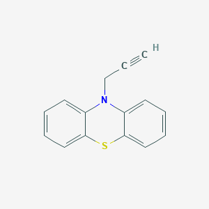molecular formula C15H11NS B130496 N-炔丙基吩噻嗪 CAS No. 4282-78-4