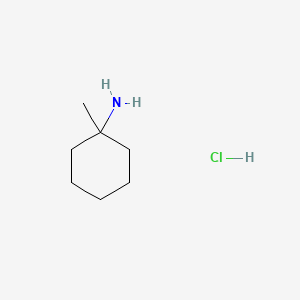 molecular formula C7H16ClN B1304960 1-Methylcyclohexan-1-amine hydrochloride CAS No. 89854-70-6