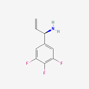 (1R)-1-(3,4,5-Trifluorophenyl)prop-2-enylamine