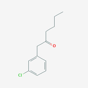 1-(3-Chlorophenyl)hexan-2-one