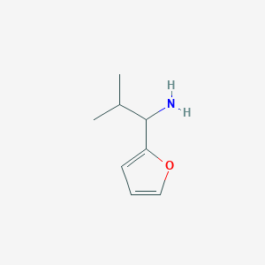 1-(Furan-2-yl)-2-methylpropan-1-amine