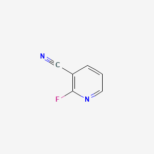 molecular formula C6H3FN2 B1304972 3-Cyano-2-fluoropyridine CAS No. 3939-13-7