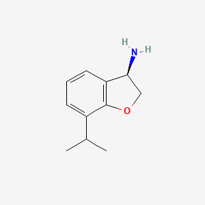 (3R)-7-(Methylethyl)-2,3-dihydrobenzo[B]furan-3-ylamine