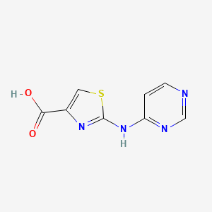 2-(Pyrimidin-4-ylamino)thiazole-4-carboxylic acid