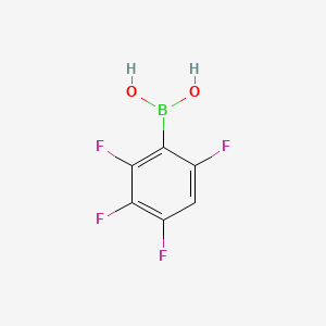 molecular formula C6H3BF4O2 B1304977 2,3,4,6-四氟苯硼酸 CAS No. 511295-00-4