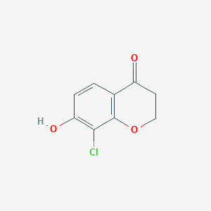 8-Chloro-7-hydroxychroman-4-one