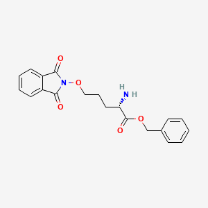 Benzyl (S)-2-amino-5-((1,3-dioxoisoindolin-2-YL)oxy)pentanoate