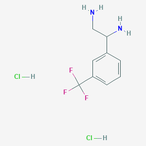 1-(3-Trifluoromethylphenyl)ethane-1,2-diamine dihydrochloride