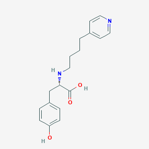 molecular formula C18H22N2O3 B13049893 Tirofiban impurity 10 