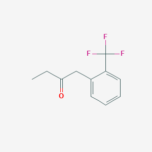 1-[2-(Trifluoromethyl)phenyl]-2-butanone