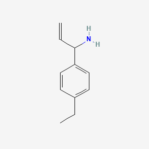 1-(4-Ethylphenyl)prop-2-EN-1-amine