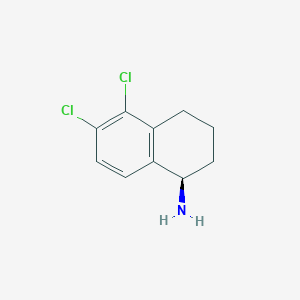 (R)-5,6-Dichloro-1,2,3,4-tetrahydronaphthalen-1-amine