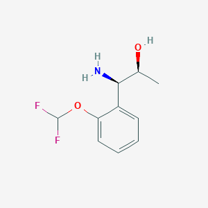 (1R,2S)-1-Amino-1-[2-(difluoromethoxy)phenyl]propan-2-OL