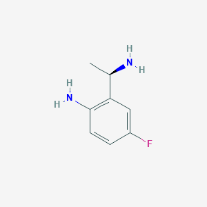 (R)-2-(1-Aminoethyl)-4-fluoroaniline2hcl