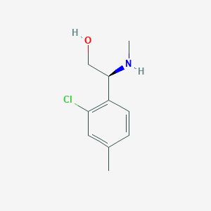 (S)-2-(2-Chloro-4-methylphenyl)-2-(methylamino)ethan-1-OL