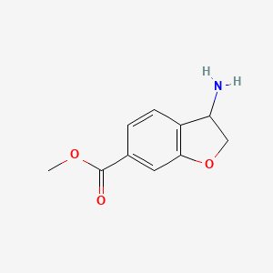 Methyl 3-amino-2,3-dihydrobenzofuran-6-carboxylate