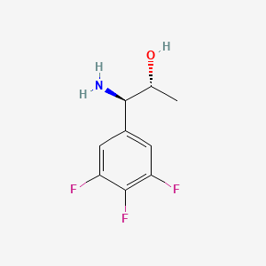 (1R,2R)-1-amino-1-(3,4,5-trifluorophenyl)propan-2-ol