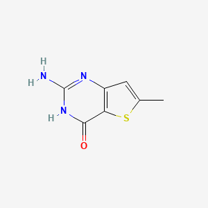 2-Amino-6-methylthieno[3,2-D]pyrimidin-4-OL