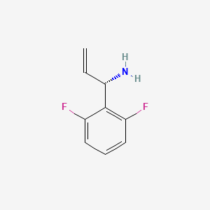 (1S)-1-(2,6-Difluorophenyl)prop-2-enylamine