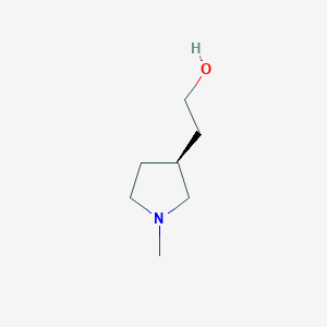 2-[(3S)-1-methylpyrrolidin-3-yl]ethanol