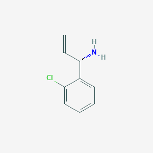 (1S)-1-(2-Chlorophenyl)prop-2-enylamine