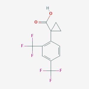 1-[2,4-Bis(trifluoromethyl)phenyl]cyclopropanecarboxylic Acid