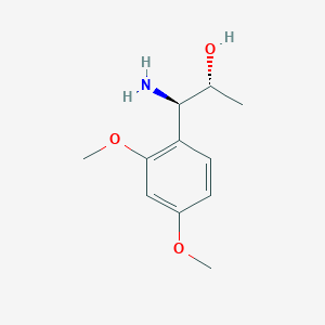 (1R,2R)-1-Amino-1-(2,4-dimethoxyphenyl)propan-2-OL