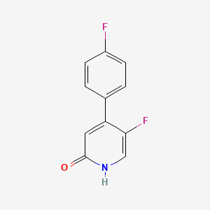 5-Fluoro-4-(4-fluorophenyl)pyridin-2(1H)-one