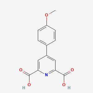 4-(4-Methoxyphenyl)pyridine-2,6-dicarboxylic acid