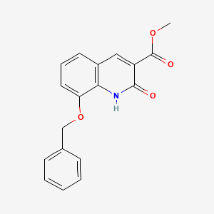 Methyl 8-(benzyloxy)-2-oxo-1,2-dihydroquinoline-3-carboxylate