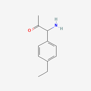 1-Amino-1-(4-ethylphenyl)acetone